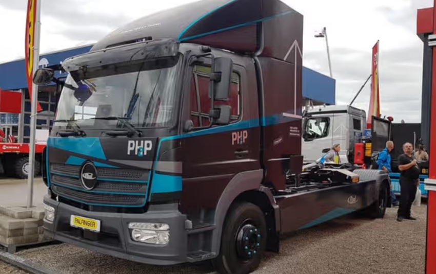 PH2P first production-ready, eligible, medium-duty hydrogen fuel cell truck